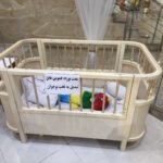 تخت نوزاد کشویی قابل تبدیل به نوجوان